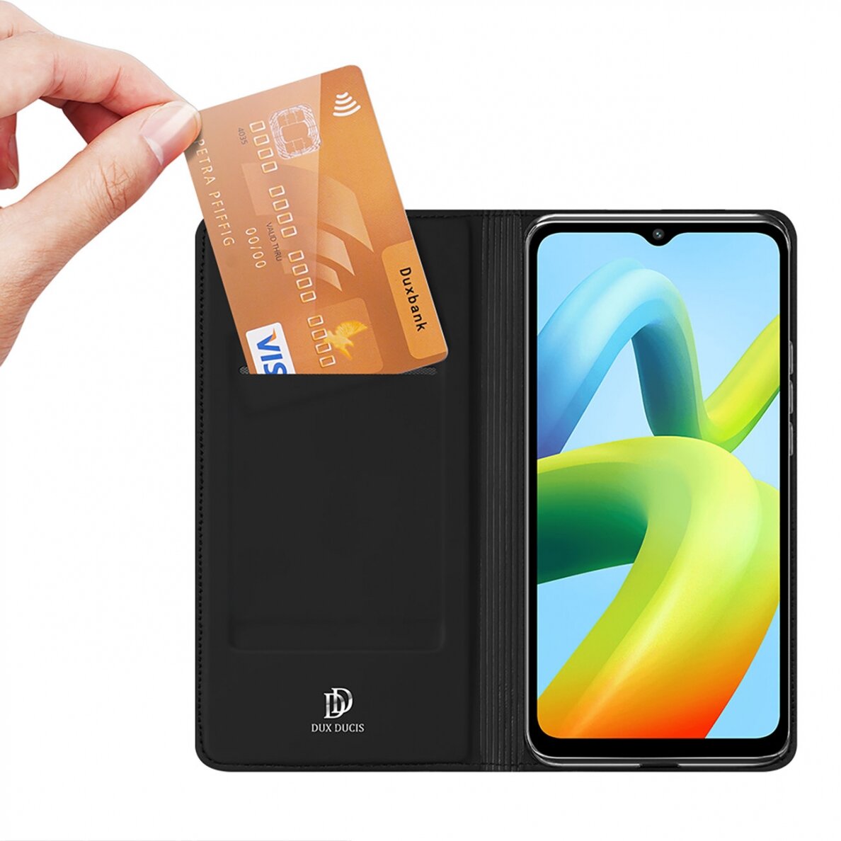 Dėklas Dux Ducis Skin Pro Xiaomi Redmi A1+ Juodas 1 Dėklas Dux Ducis Skin Pro Xiaomi Redmi A1+ Juodas 1