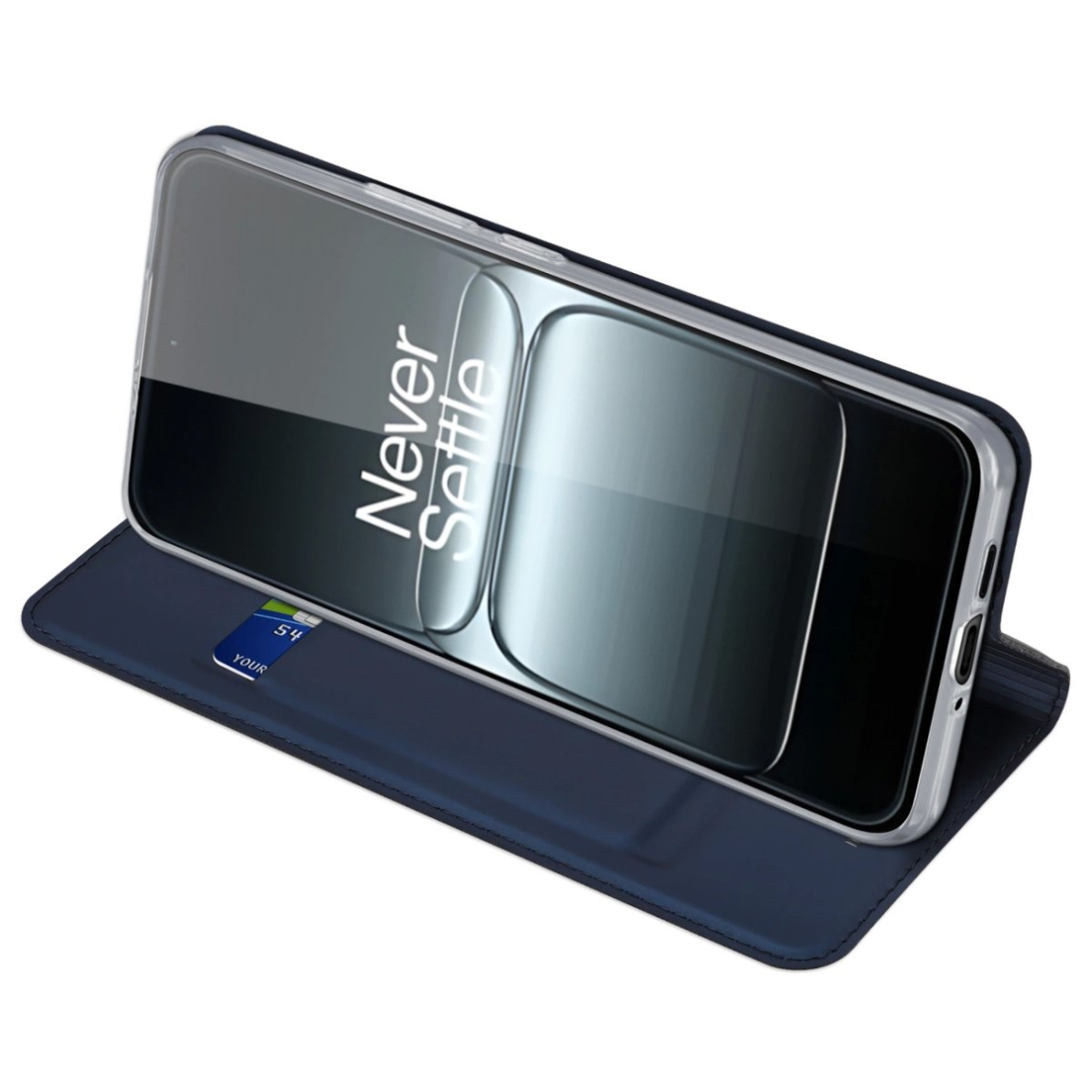 OnePlus 13T Dux Ducis Skin Pro Flip dėklas - mėlynas 2 OnePlus 13T Dux Ducis Skin Pro Flip dėklas - mėlynas 2