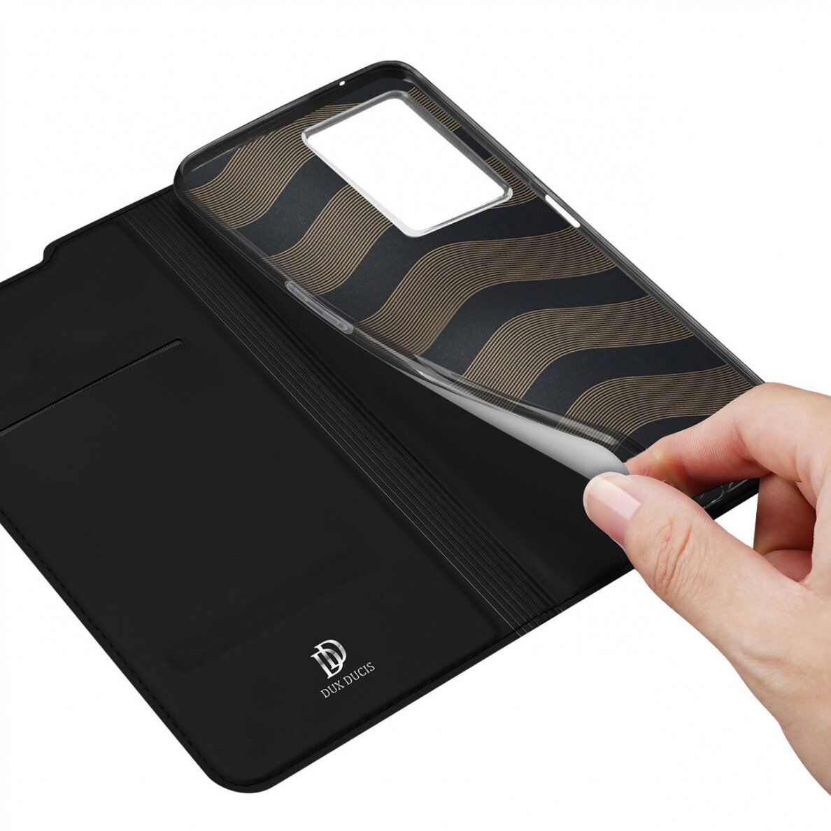 Dux Ducis Skin Pro Holster Cover with Flap Realme Narzo 50A black 7 Dux Ducis Skin Pro Holster Cover with Flap Realme Narzo 50A black 7