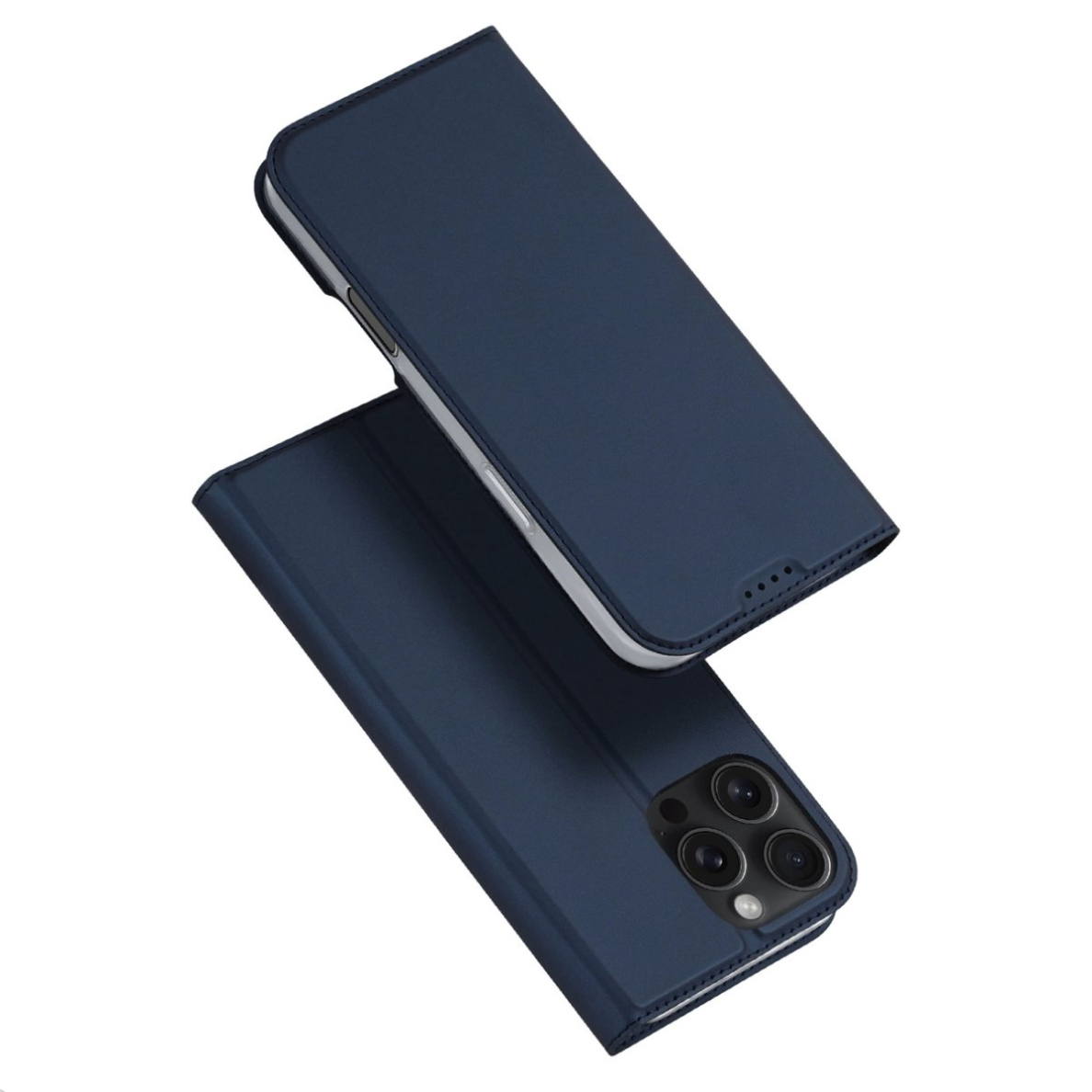Dėklas dux Ducis Skin Pro iPhone 16 Pro Max su vieta kortelėms - Mėlynas 1 Dėklas dux Ducis Skin Pro iPhone 16 Pro Max su vieta kortelėms - Mėlynas 1