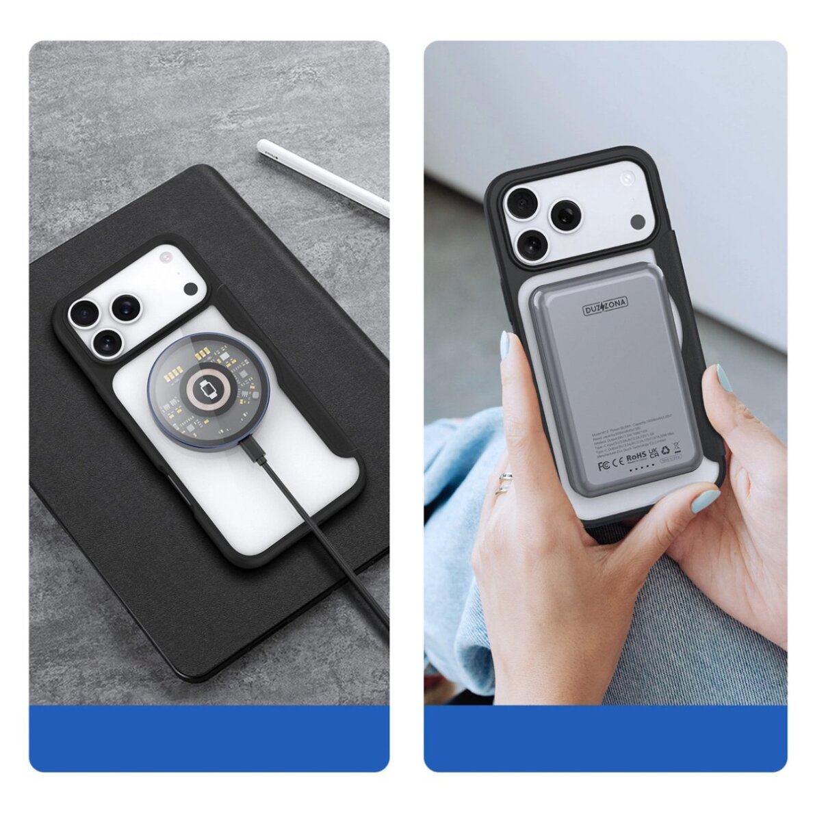 iPhone 17 Pro Dux Ducis Skin X Pro dėklas su pinigine, suderinamas su MagSafe – juodas 5 iPhone 17 Pro Dux Ducis Skin X Pro dėklas su pinigine, suderinamas su MagSafe – juodas 5