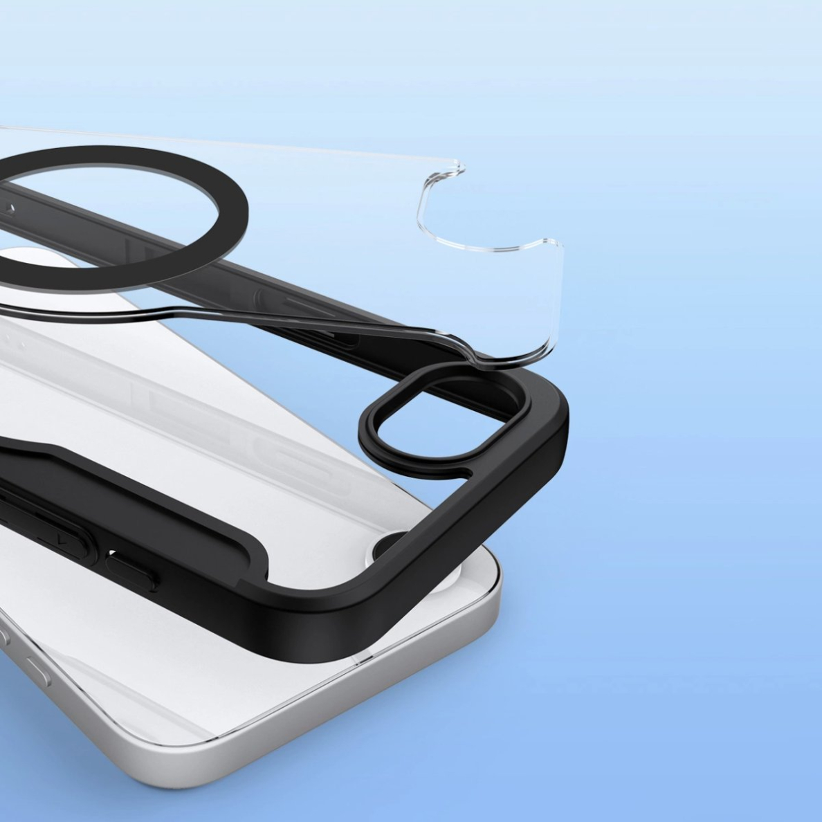 Dux Ducis Skin X Pro dėklas su MagSafe iPhone 16E - juodas 10 Dux Ducis Skin X Pro dėklas su MagSafe iPhone 16E - juodas 10