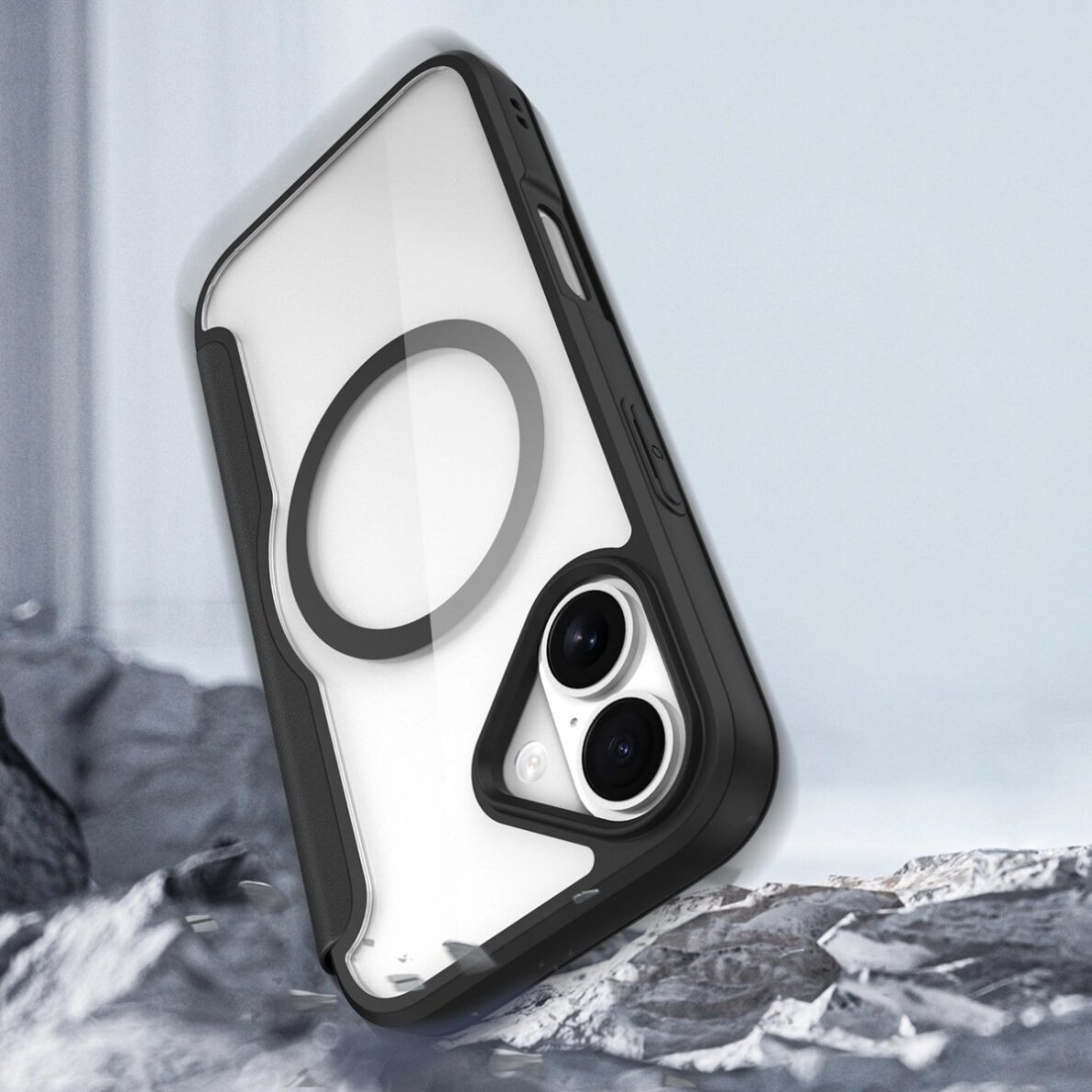 iPhone 17 Dux Ducis Skin X Pro dėklas su pinigine, suderinamas su MagSafe – juodas 11 iPhone 17 Dux Ducis Skin X Pro dėklas su pinigine, suderinamas su MagSafe – juodas 11