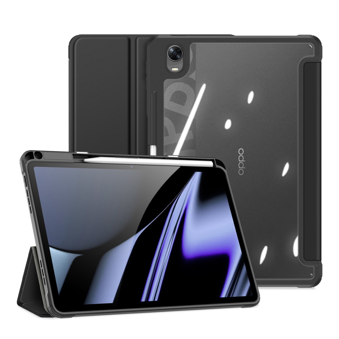 Dėklas Dux Ducis Toby Armored Flip Smart Case Oppo Pad Juodas 8 Dėklas Dux Ducis Toby Armored Flip Smart Case Oppo Pad Juodas 8