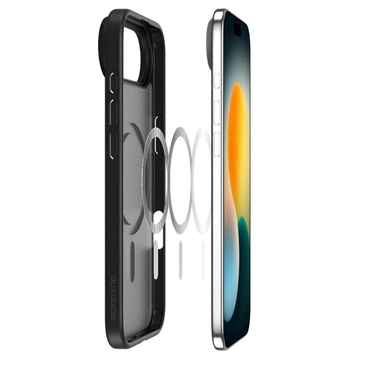 iPhone 17 Air Dux Ducis Yind MagSafe suderinamas dėklas – juodas 4 iPhone 17 Air Dux Ducis Yind MagSafe suderinamas dėklas – juodas 4