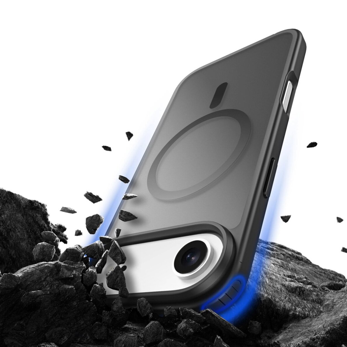 iPhone 17 Air Dux Ducis Yind MagSafe suderinamas dėklas – juodas 8 iPhone 17 Air Dux Ducis Yind MagSafe suderinamas dėklas – juodas 8