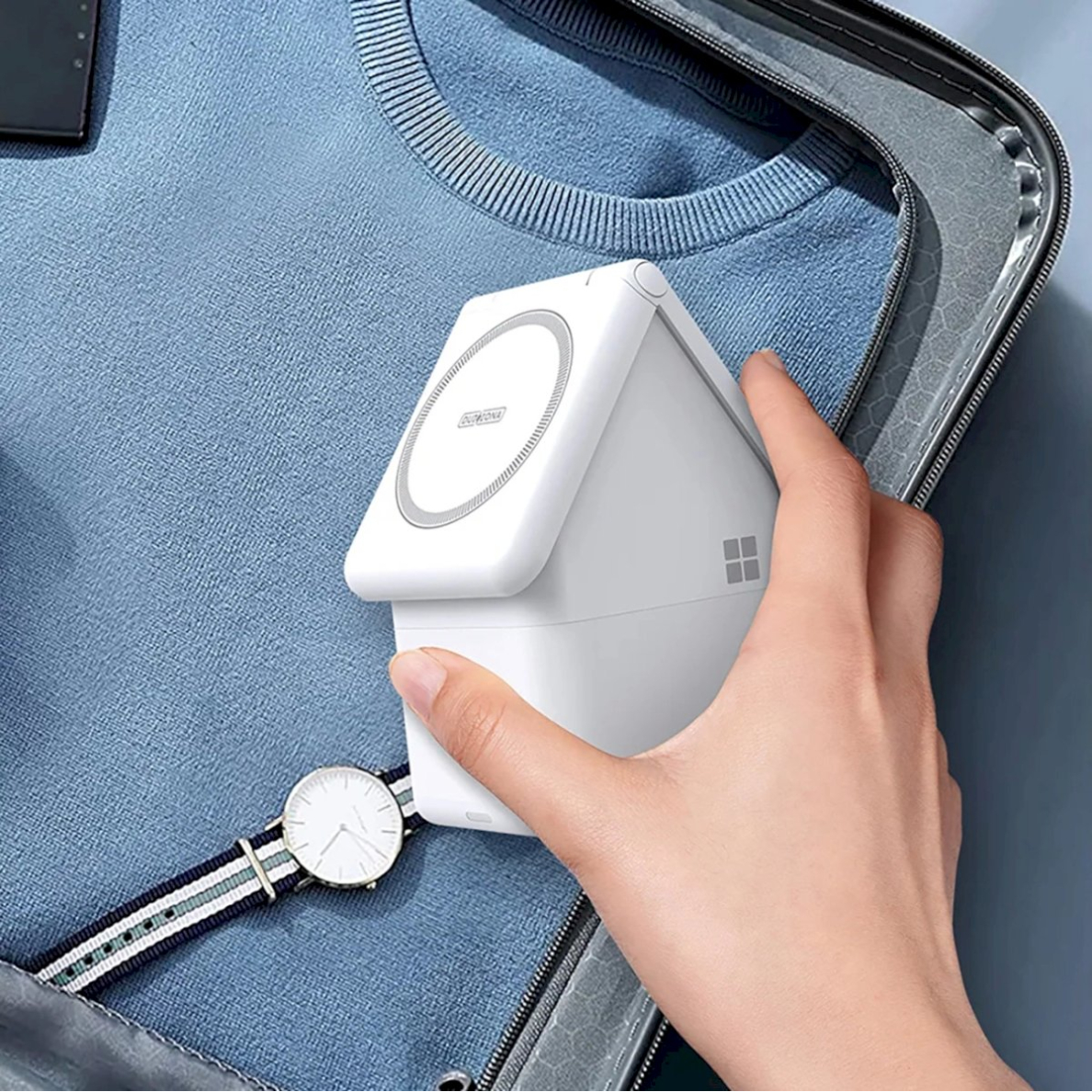 Duzzona W20 15W 4in1 indukcinis įkroviklis iPhone / AirPods / Apple Watch su naktiniu apšvietimu – baltas 14 Duzzona W20 15W 4in1 indukcinis įkroviklis iPhone / AirPods / Apple Watch su naktiniu apšvietimu – baltas 14