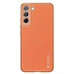 Dėklas Dux Ducis Yolo elegant Samsung Galaxy S22 Plus Oranžinis