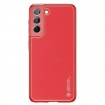Dėklas Dux Ducis Yolo elegant Samsung Galaxy S22 Plus Raudonas