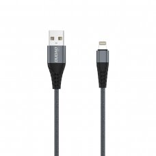 Kabelis Dudao USB - Lightning 6A 1 m Pilkas (TGL1L)