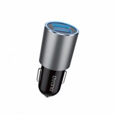 Dudao car charger 2x USB 3.4A Pilkas (R5s gray)