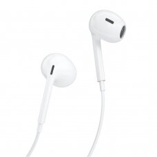 Ausinės Dudao in-ear headphones USB Type-C connector Baltos (X14PROT)