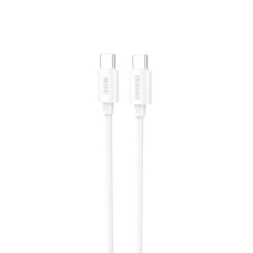Dudao L4C USB-C / USB-C kabelis 30W 2 m – baltas