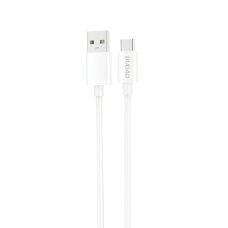 Krovimo kabelis Dudao L4ST USB-A / USB-C 2 A 1 m – baltas