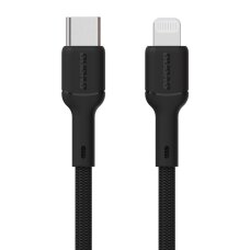 Krovimo kabelis Dudao L9X USB-C – Lightning 2 m – juodas