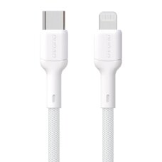 Krovimo kabelis Dudao L9X USB-C – Lightning 2 m – baltas