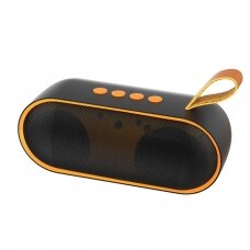 Nešiojamas garsiakalbis Dudao Portable bluetooth Speaker oranžinis