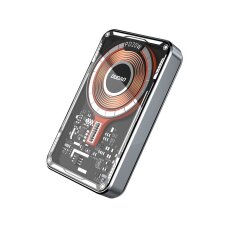 Išorinė baterija Dudao TGK1 10000 mAh su MagSafe belaidžiu įkrovikliu 20 W – juoda