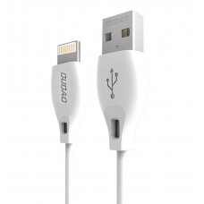 Dudao USB / Lightning data charging kabelis 2.1A 1m baltas (L4L 1m baltas) (ctz220)