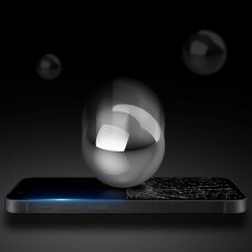 Ekrano apsauga Dux Ducis 10D Tempered Glass iPhone 14 juoda (tinka su dėklu)