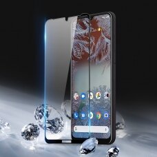 Ekrano Apsauginis Stiklas Su Rėmeliu, tinka su dėklu Dux Ducis 10D Tempered Glass Tough Screen Protector Nokia G20 / G10 Juodas
