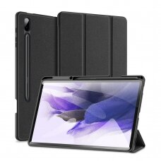Atverčiamas dėklas DUX DUCIS Domo Tablet Cover with Multi-angle Samsung Galaxy Tab S7 FE Juodas