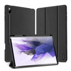Atverčiamas dėklas DUX DUCIS Domo Tablet Cover with Multi-angle Samsung Galaxy Tab S7 FE Juodas