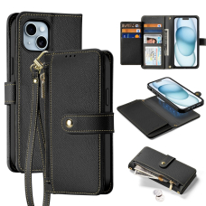 Dux Ducis Lawa odinis dėklas iPhone 15 - juodas