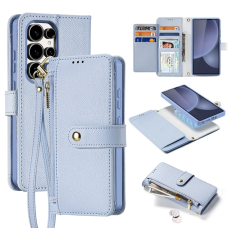 Dux Ducis Lawa Odinis Dėklas skirtas Samsung Galaxy S25 Ultra with Detachable Magnetinis Piniginės tipo - Mėlynas