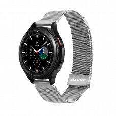 Apyrankė Dux Ducis Samsung Galaxy Watch / Huawei Watch / Honor Watch / Xiaomi Watch (22mm band) Sidabrinė