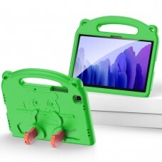 Dėklas Dux Ducis Panda kids safe soft tablet case Samsung Galaxy Tab A7 10.4'' 2020 Žalias