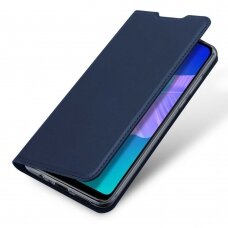 DUX DUCIS Skin Pro atverčiamas dėklas Huawei P40 Lite E mėlynas  UCS067