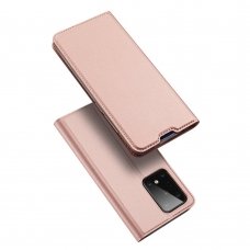 Atverčiamas dėklas DUX DUCIS Skin Pro Samsung Galaxy S20 Ultra rožinis