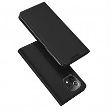 Atverčiamas dėklas Dux Ducis Skin Pro Xiaomi Mi 11 Lite 5G Juodas