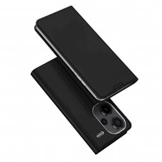 Dėklas Dux Ducis Skin Pro case with flap and card slot for Xiaomi Redmi Note 13 Pro+ 5G - Juodas