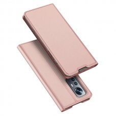 Atverčiamas dėklas Dux Ducis Skin Pro Xiaomi 12X / 12 Rožinis