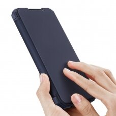 Dux Ducis Skin X Atverčiamas Dėklas Samsung Galaxy A41 Mėlynas