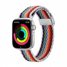Apyrankė Dux Ducis Strap (Mixture II) Apple Watch SE, 9, 8, 7, 6, 5, 4, 3, 2, 1 (41, 40, 38 mm) pale stripes