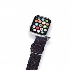 Apyrankė Dux Ducis Strap Apple Watch 7/ 6/ 5/ 4/ 3/ 2/ SE (41/40 / 38mm) Juoda