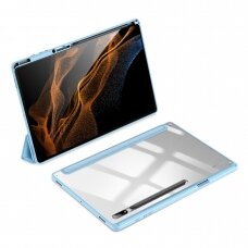 Dėklas Dux Ducis Toby Armored Flip Smart Samsung Galaxy Tab S8 Ultra Mėlynas
