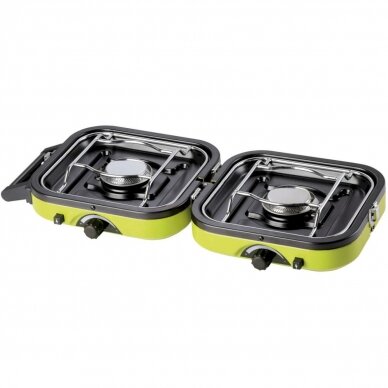 DUAL COMPACT + GRILL double camping stove 3 DUAL COMPACT + GRILL double camping stove 3