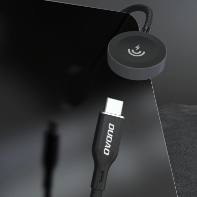 Dudao A12C Indukcinis įkroviklis skirtas Apple Watch 1.2m – juodas 2 Dudao A12C Indukcinis įkroviklis skirtas Apple Watch 1.2m – juodas 2
