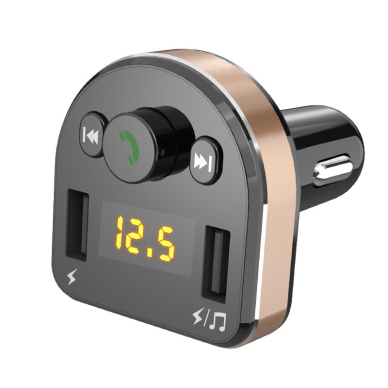 AKCIJA! FM Moduliatorius Dudao Bluetooth FM Transmitter MP3 Car Charger 2x USB 3.1 A juodas 1 AKCIJA! FM Moduliatorius Dudao Bluetooth FM Transmitter MP3 Car Charger 2x USB 3.1 A juodas 1