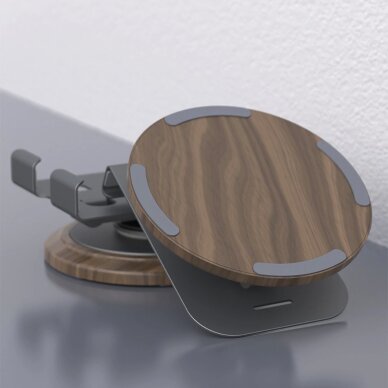 Telefono laikiklis Dudao F17M metalinis 360° – pilkas 6 Telefono laikiklis Dudao F17M metalinis 360° – pilkas 6