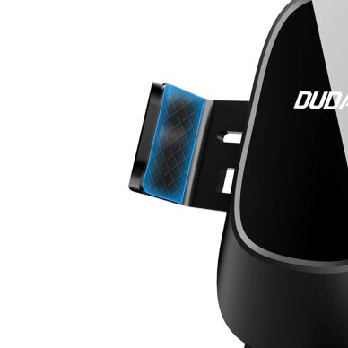 Automobilinis telefono laikiklis Dudao F5N+ su siurbtuku, gravitacinis – juodas 3