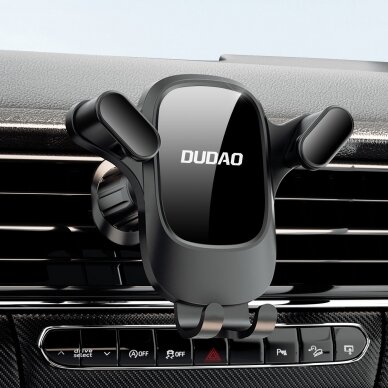Dudao F5Pro air vent car phone holder - black 5 Dudao F5Pro air vent car phone holder - black 5