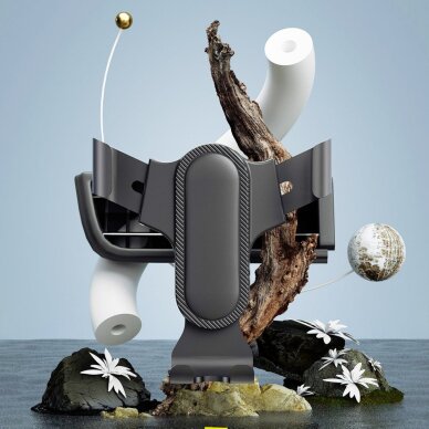 Automobilinis telefono laikiklis Dudao F7s gravitacinis – juodas 5 Automobilinis telefono laikiklis Dudao F7s gravitacinis – juodas 5