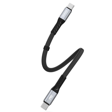 Dudao L10C cable USB Type C - USB Type C PD100W black (L10C) 1 Dudao L10C cable USB Type C - USB Type C PD100W black (L10C) 1
