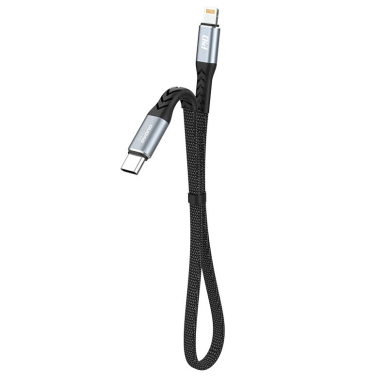 Dudao L10P cable USB Type C - Lightning PD20W Juodas (L10P) Dudao L10P cable USB Type C - Lightning PD20W Juodas (L10P)