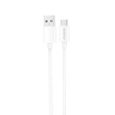 Krovimo kabelis Dudao L4ST USB-A / USB-C 2 A 1 m – baltas Krovimo kabelis Dudao L4ST USB-A / USB-C 2 A 1 m – baltas